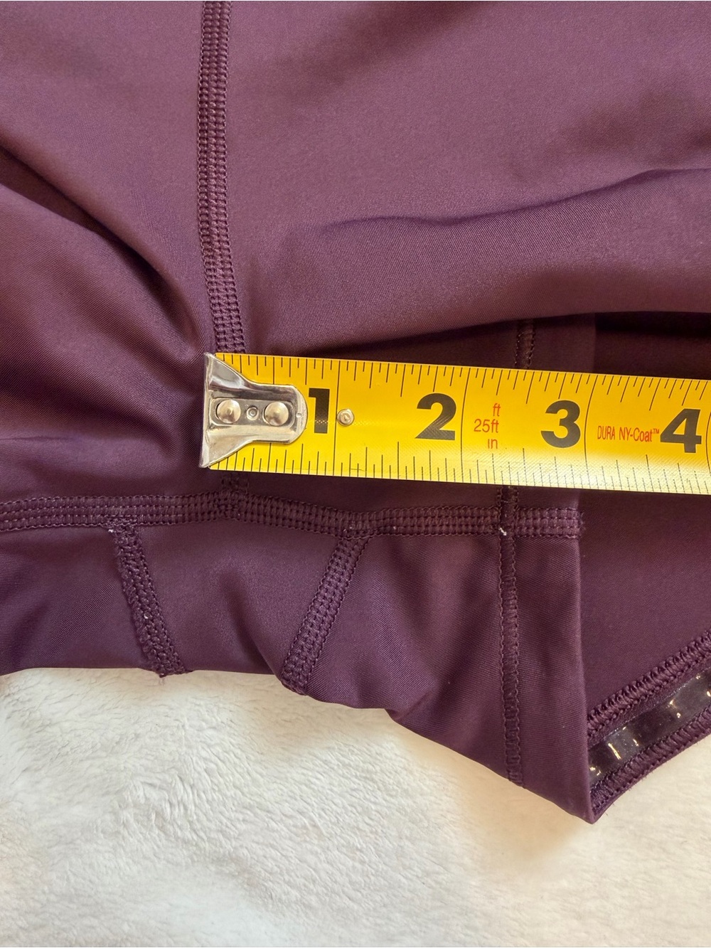 EUC Athleta Eggplant Purple A-Game Mesh Skort with Pockets - Picture 8 of 10